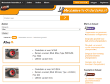 Tablet Screenshot of mechanisatie-onderdelen.nl